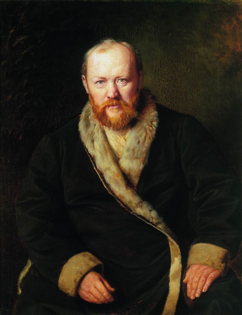 В.Г. Перов. Портрет А.Н. Островского [1870]