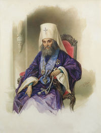 Портрет работы Владимира Гау, 1854 год